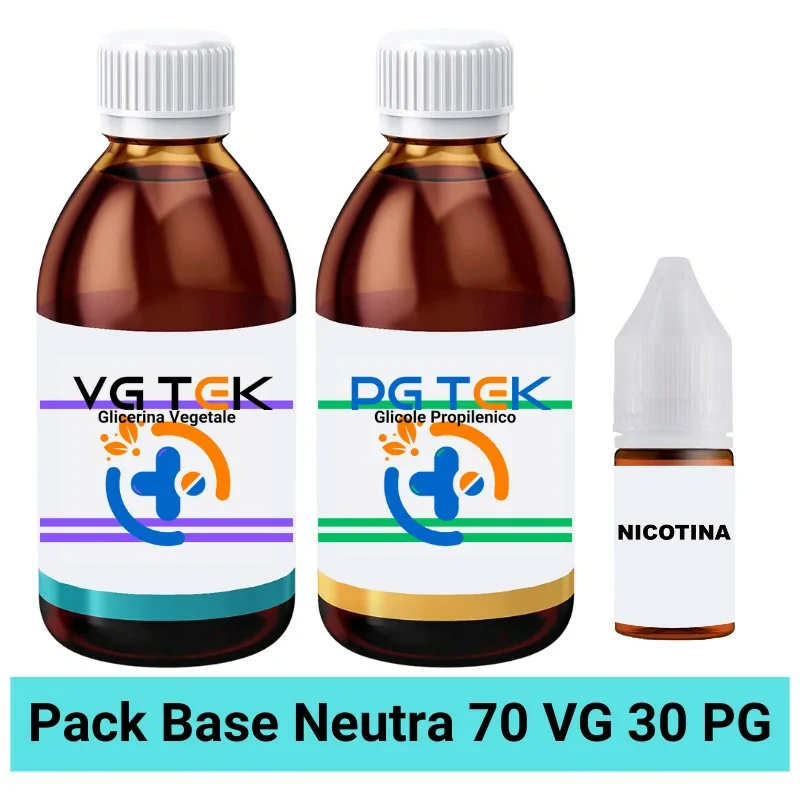 NicoBooster Base Neutra 70/30 con Nicotina 10ml Vaporart - Svapo Store