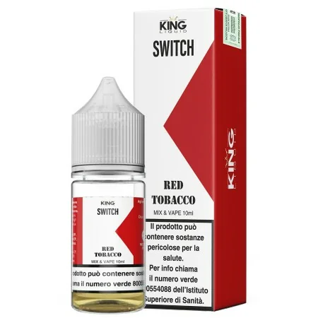 KING LIQUID SWITCH 10+10 RED TOBACCO